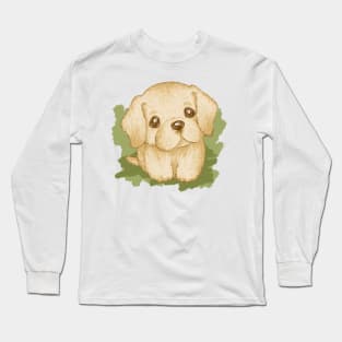 Cute Labrador Retriever Puppy Long Sleeve T-Shirt